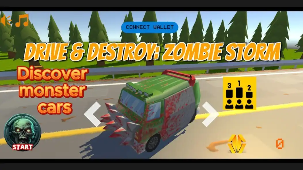 Play Drive  Destroy: Zombie Storm  and enjoy Drive  Destroy: Zombie Storm with UptoPlay