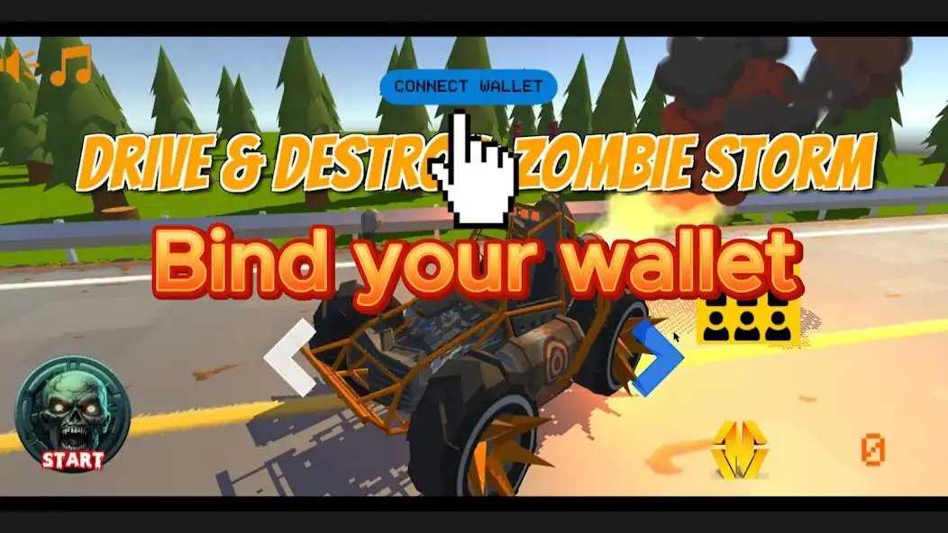 Play Drive  Destroy: Zombie Storm as an online game Drive  Destroy: Zombie Storm with UptoPlay