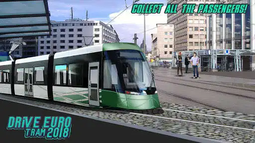 Play Drive Euro Tram 2022 as an online game Drive Euro Tram 2022 with UptoPlay