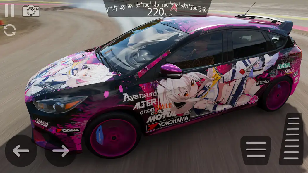 Play Drive Ford Focus RS Simulator as an online game Drive Ford Focus RS Simulator with UptoPlay