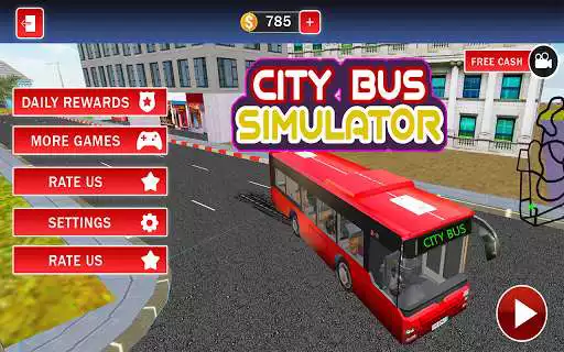 Play Drive Heavy Bus - Real City bus simulator  and enjoy Drive Heavy Bus - Real City bus simulator with UptoPlay