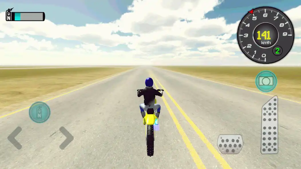 Play Drive Motocycle at Traffic 3D as an online game Drive Motocycle at Traffic 3D with UptoPlay