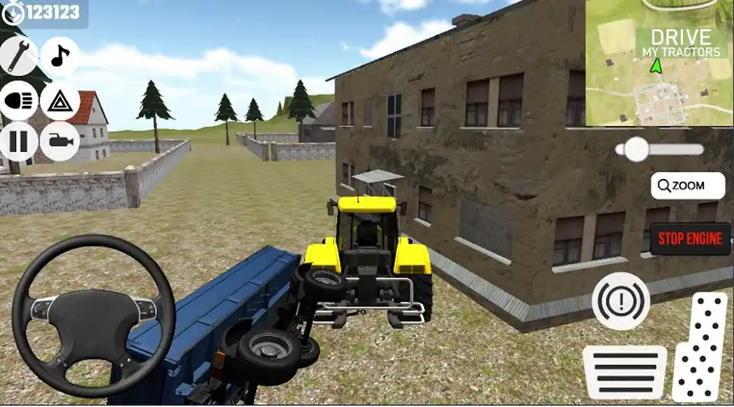 Play Drive my Tractors Farming Game as an online game Drive my Tractors Farming Game with UptoPlay