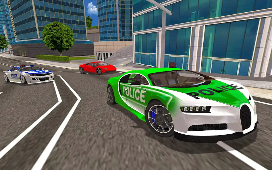 Play Drive Real Futuristic Police Flying Car 3D as an online game Drive Real Futuristic Police Flying Car 3D with UptoPlay