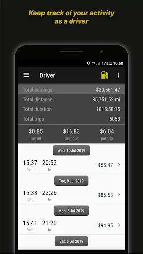 Play Driver Earnings  and enjoy Driver Earnings with UptoPlay