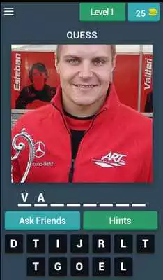 Play Driver F1 Quiz
