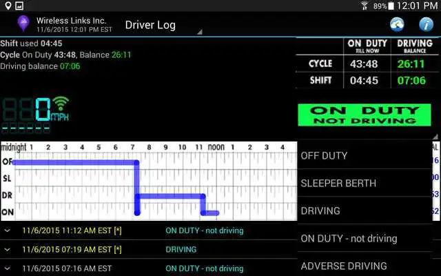 Play Driver Log Play Driver Log