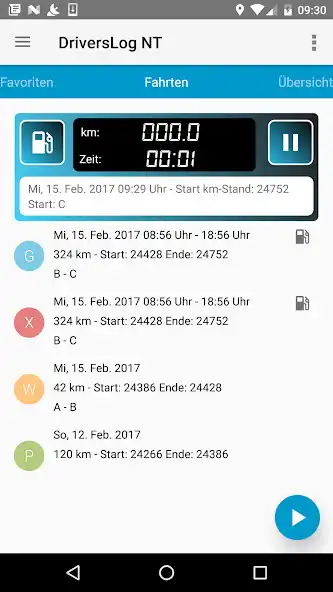 Play DriversLog NT Fahrtenbuch as an online game DriversLog NT Fahrtenbuch with UptoPlay