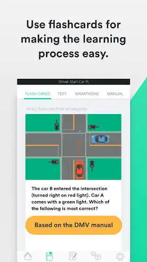 Play DRIVER START - Permit Test DMV as an online game DRIVER START - Permit Test DMV with UptoPlay