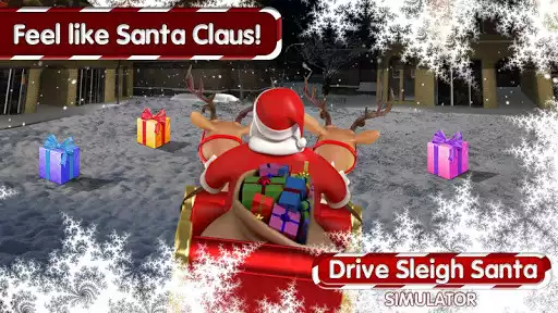 Play Drive Sleigh Santa Simulator  and enjoy Drive Sleigh Santa Simulator with UptoPlay