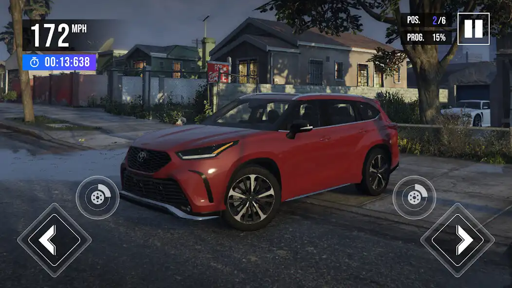 Play Drive Toyota: SUV Simulator 3D as an online game Drive Toyota: SUV Simulator 3D with UptoPlay