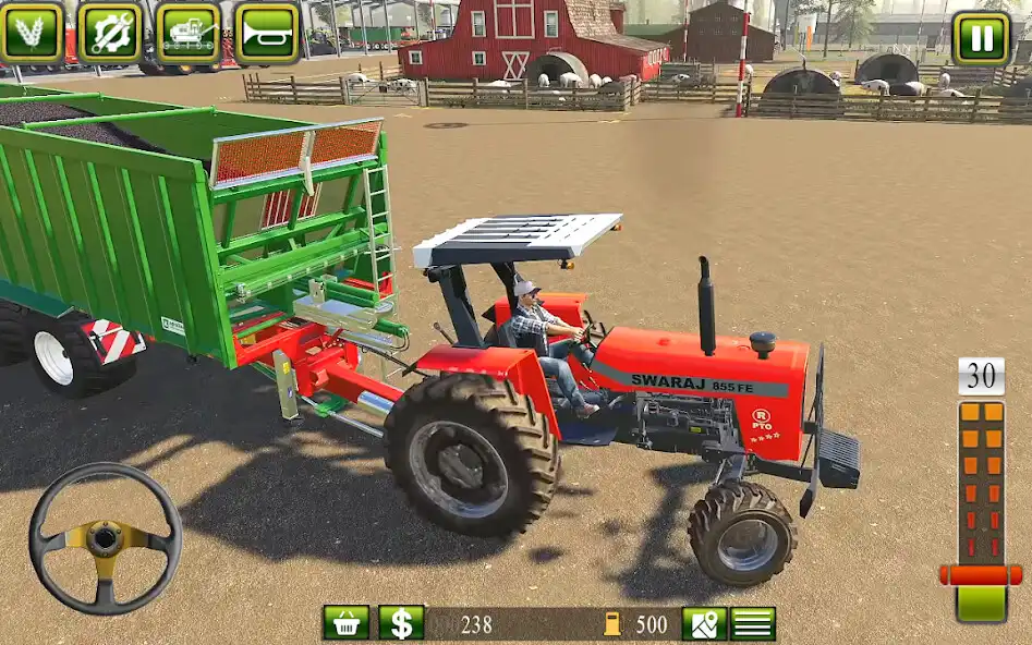 Play Drive Tractor: Farming Game 3D  and enjoy Drive Tractor: Farming Game 3D with UptoPlay