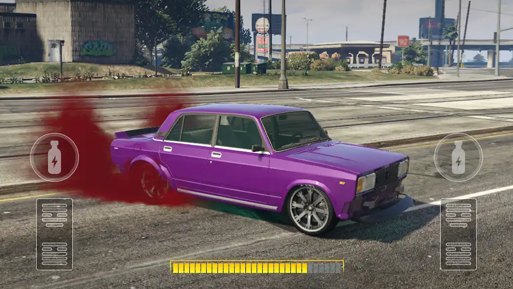 Play Drive VAZ 2105: Russian Racer as an online game Drive VAZ 2105: Russian Racer with UptoPlay