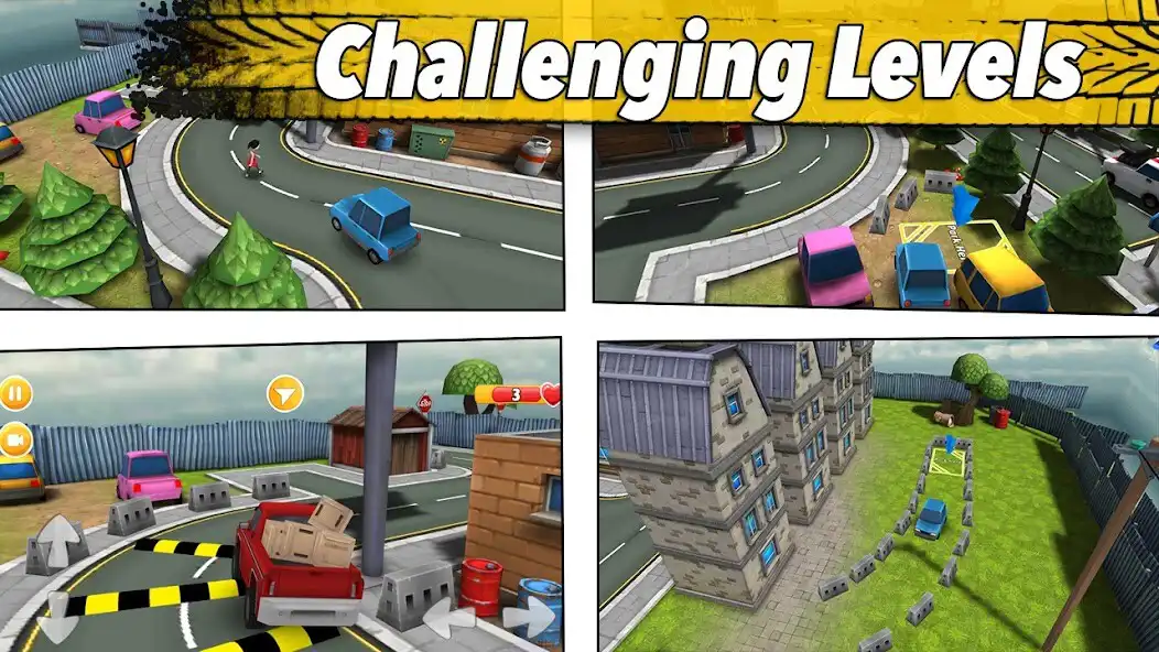 Play Driving and Parking - 3D as an online game Driving and Parking - 3D with UptoPlay