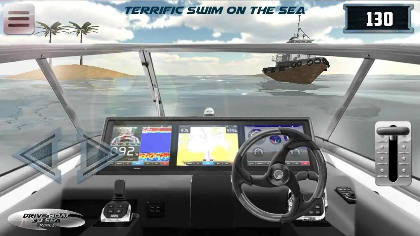 Play Driving Boat 3D Sea Crimea
