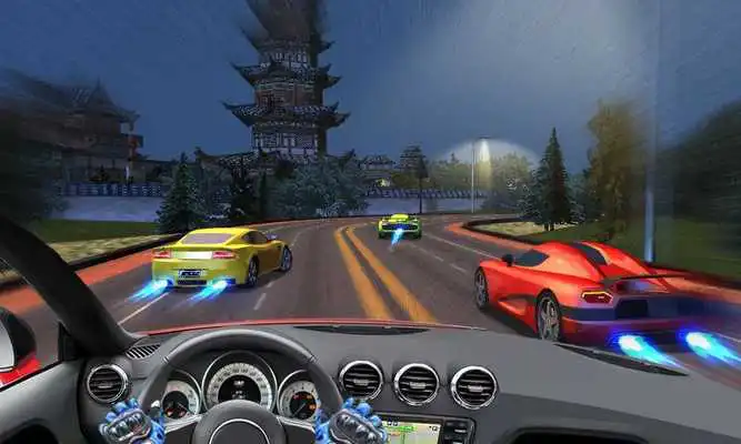 Play Driving in fast car