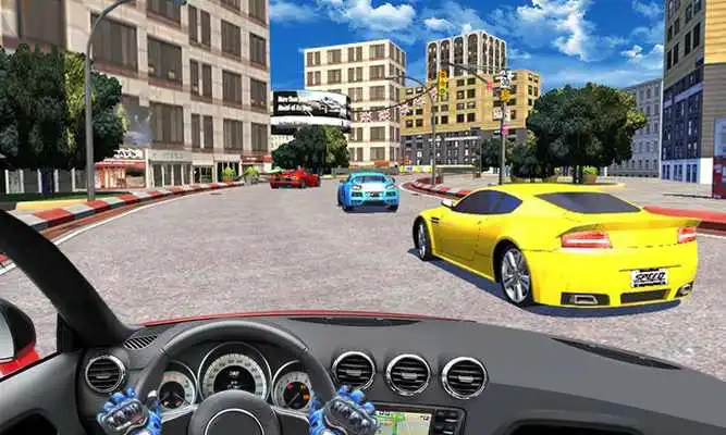 Play Driving in fast car