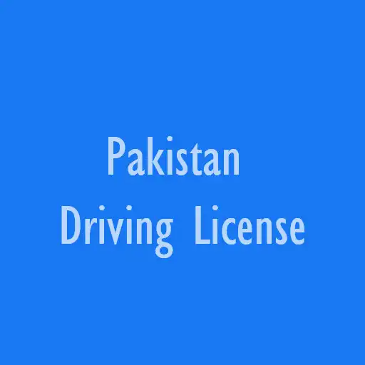 Play Driving License Pakistan(dlpk) APK