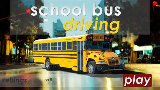 Play Driving School Bus 3D