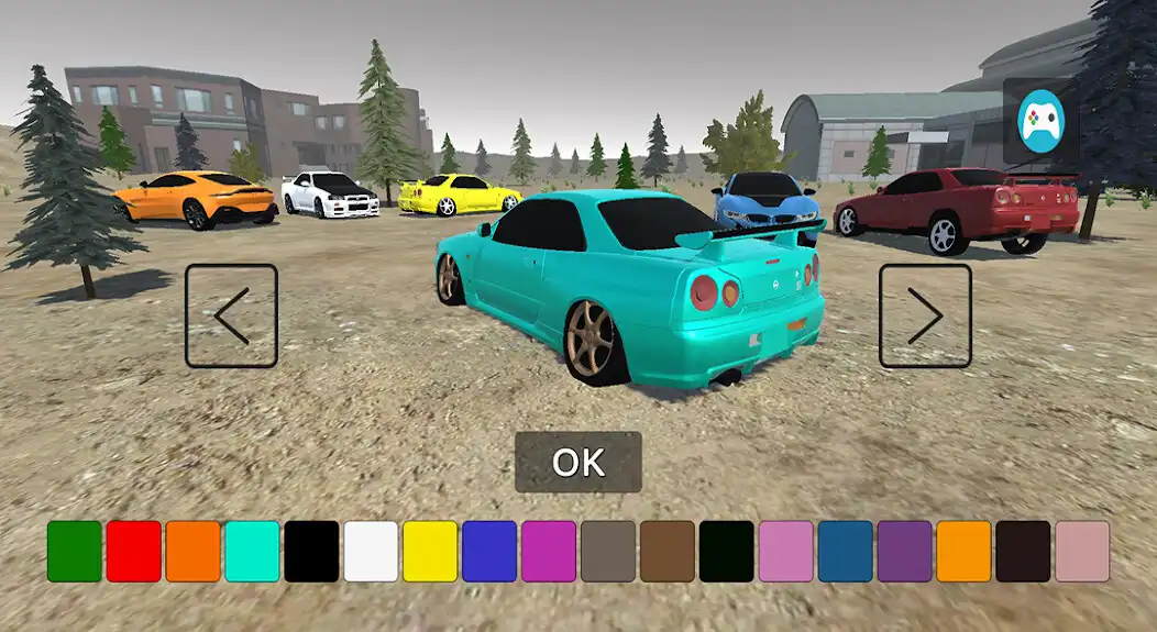 Play Driving Skyline R34 Drift Car as an online game Driving Skyline R34 Drift Car with UptoPlay