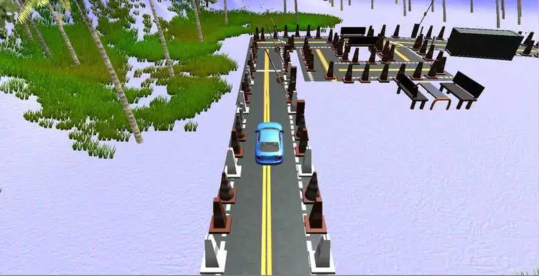 Play Driving Test Car Parking