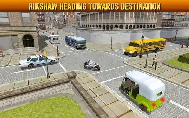 Play Driving Tuk Tuk Auto Rickshaw