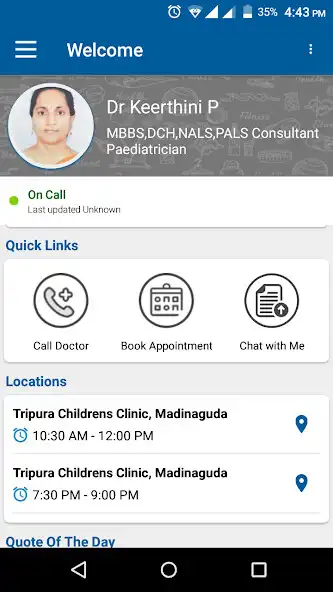 Play Dr Keerthini Paediatrician  and enjoy Dr Keerthini Paediatrician with UptoPlay