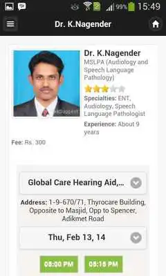 Play Dr K.nagender Appointments