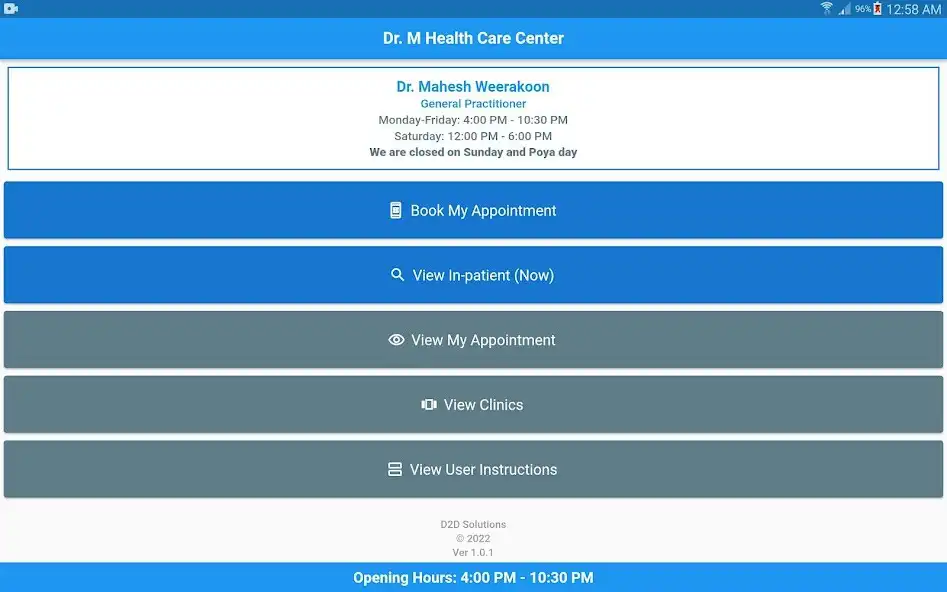 Play Dr. M Health Care  and enjoy Dr. M Health Care with UptoPlay