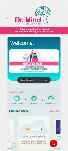Play Dr.Mind: Mental Health Tests as an online game Dr.Mind: Mental Health Tests with UptoPlay