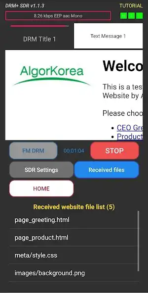 Play DRM+ SDR as an online game DRM+ SDR with UptoPlay