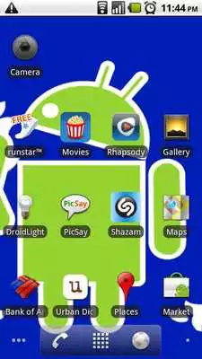 Play Droid Apple Background