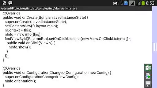 Play DroIDE - AIDE (Android IDE) / Text Editor Play DroIDE - AIDE (Android IDE) / Text Editor
