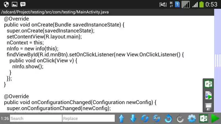 Play DroIDE - AIDE (Android IDE) / Text Editor Play DroIDE - AIDE (Android IDE) / Text Editor