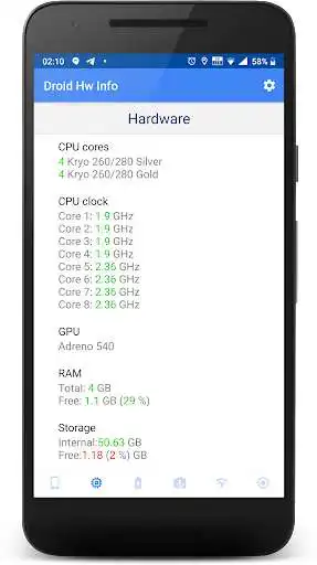 Play Droid Hw Info Free as an online game Droid Hw Info Free with UptoPlay