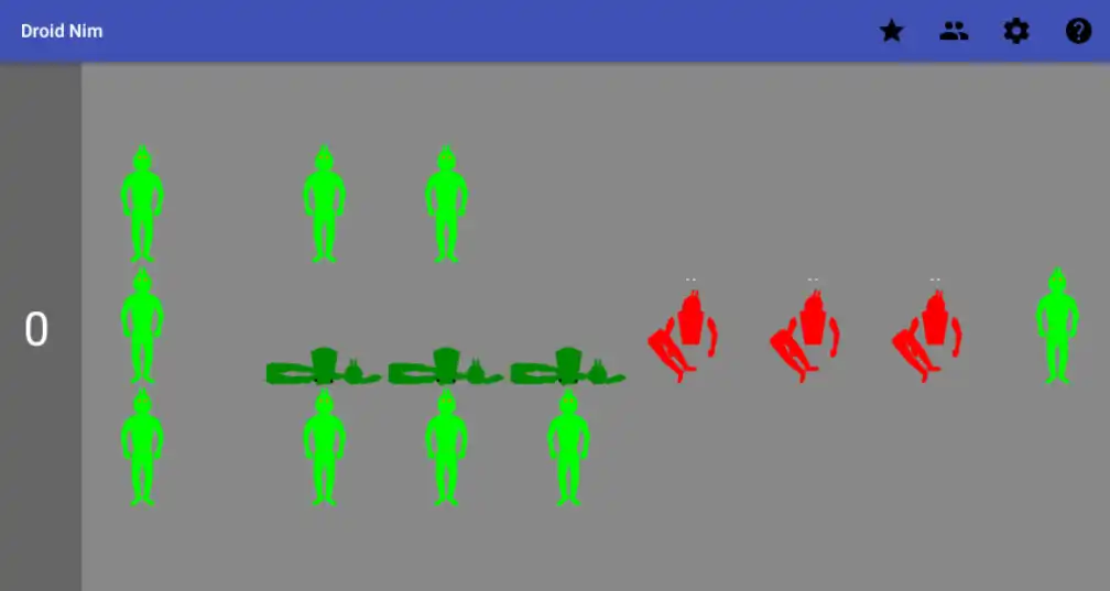 Play Droid Nim as an online game Droid Nim with UptoPlay
