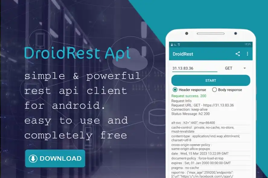 Play DroidRest - Rest Api Client  and enjoy DroidRest - Rest Api Client with UptoPlay