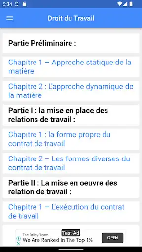 Play Droit du Travail  and enjoy Droit du Travail with UptoPlay