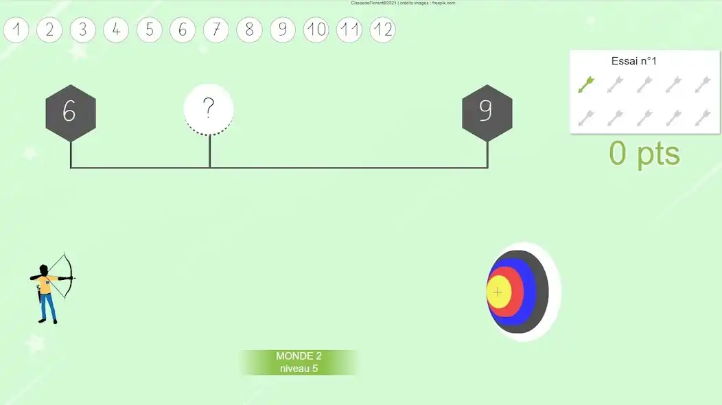 Play Droite graduée as an online game Droite graduée with UptoPlay