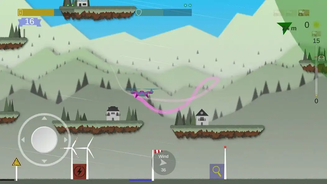 Play Drone Delivery 2D as an online game Drone Delivery 2D with UptoPlay