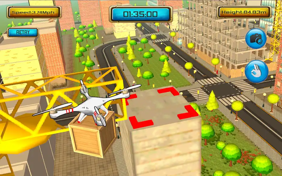 Play Drone Flight Simulator FREE as an online game Drone Flight Simulator FREE with UptoPlay