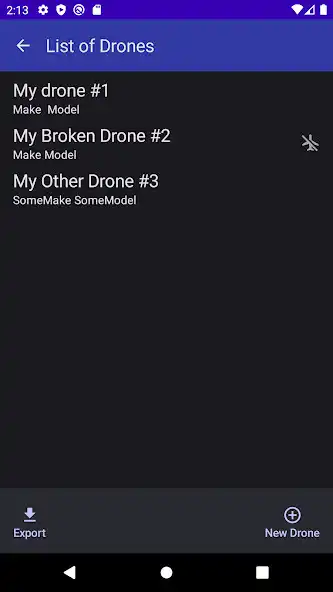 Play Drone Logbook as an online game Drone Logbook with UptoPlay