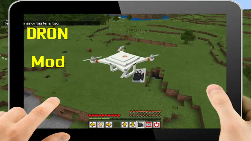 Play Drone Mod for MCPE as an online game Drone Mod for MCPE with UptoPlay