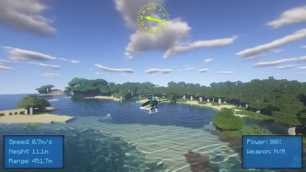 Play Drone RC Minecraft Mod as an online game Drone RC Minecraft Mod with UptoPlay