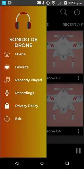 Play Drone sound  and enjoy Drone sound with UptoPlay