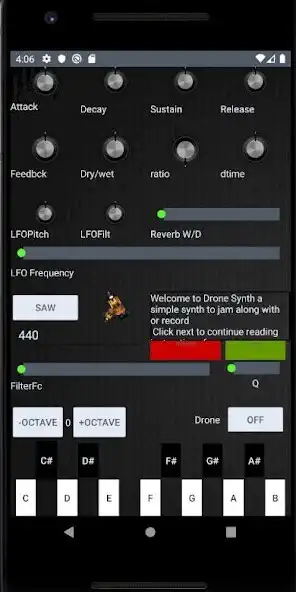 Play Drone Synth  and enjoy Drone Synth with UptoPlay