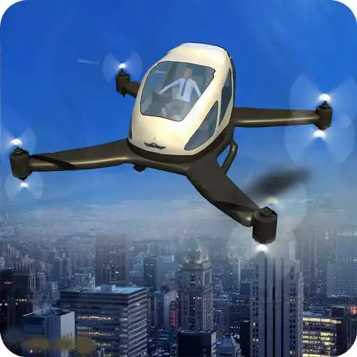 Play Drone Taxi Flying Car DXB APK