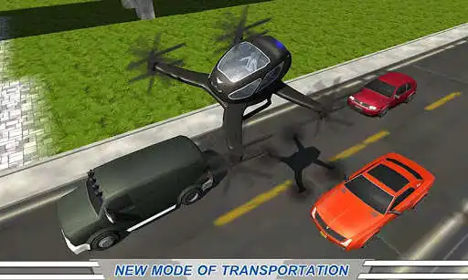 Play Drone Taxi Flying Car DXB as an online game Drone Taxi Flying Car DXB with UptoPlay