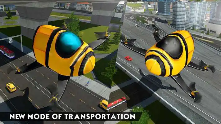 Play Drone Taxi Sim 2018