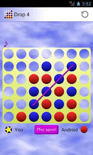 Play Drop 4 as an online game Drop 4 with UptoPlay